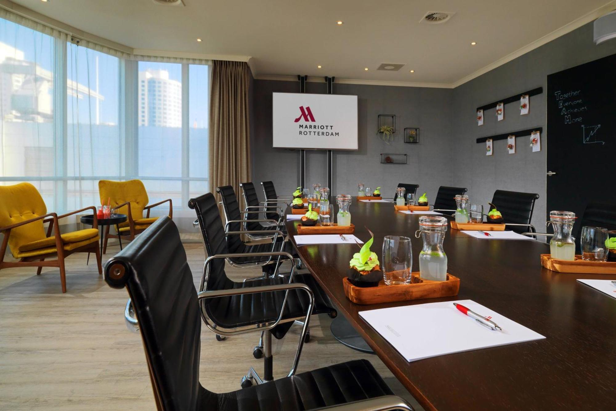 Rotterdam Marriott Hotel Exterior photo Meeting room