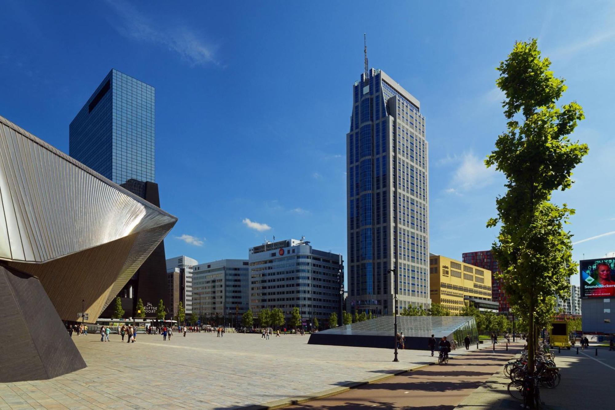 Rotterdam Marriott Hotel Exterior photo The European Central Bank in Frankfurt